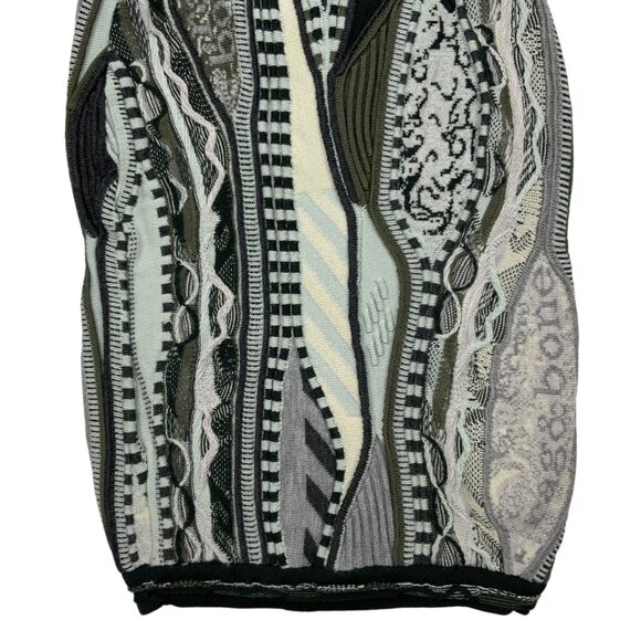 COOGI X Rag & Bone Merino Wool Skirt XXS 2XS Flynt Green 3D Knit Straight Fit - Picture 9 of 12